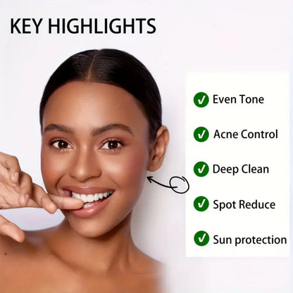 MIAOFUTONG Gentle for Sensitive Skin TEA TREE OILANTIFUNGAL SOAP Plant-Based Care Moisturizing FormulaG lmproving acne