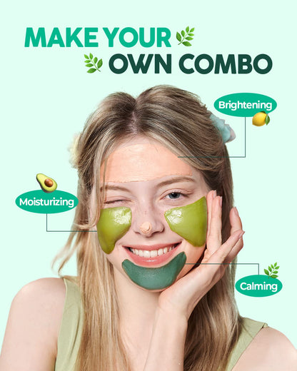 Calming Matcha Tea Tree Clay Mask - Deep Cleansing Pore Purifying Clay Mask with Tea Tree, Bentonite and Kaolin Clay - Vegan Clay Mask for Face and Body - (125Ml/4.23 Oz)